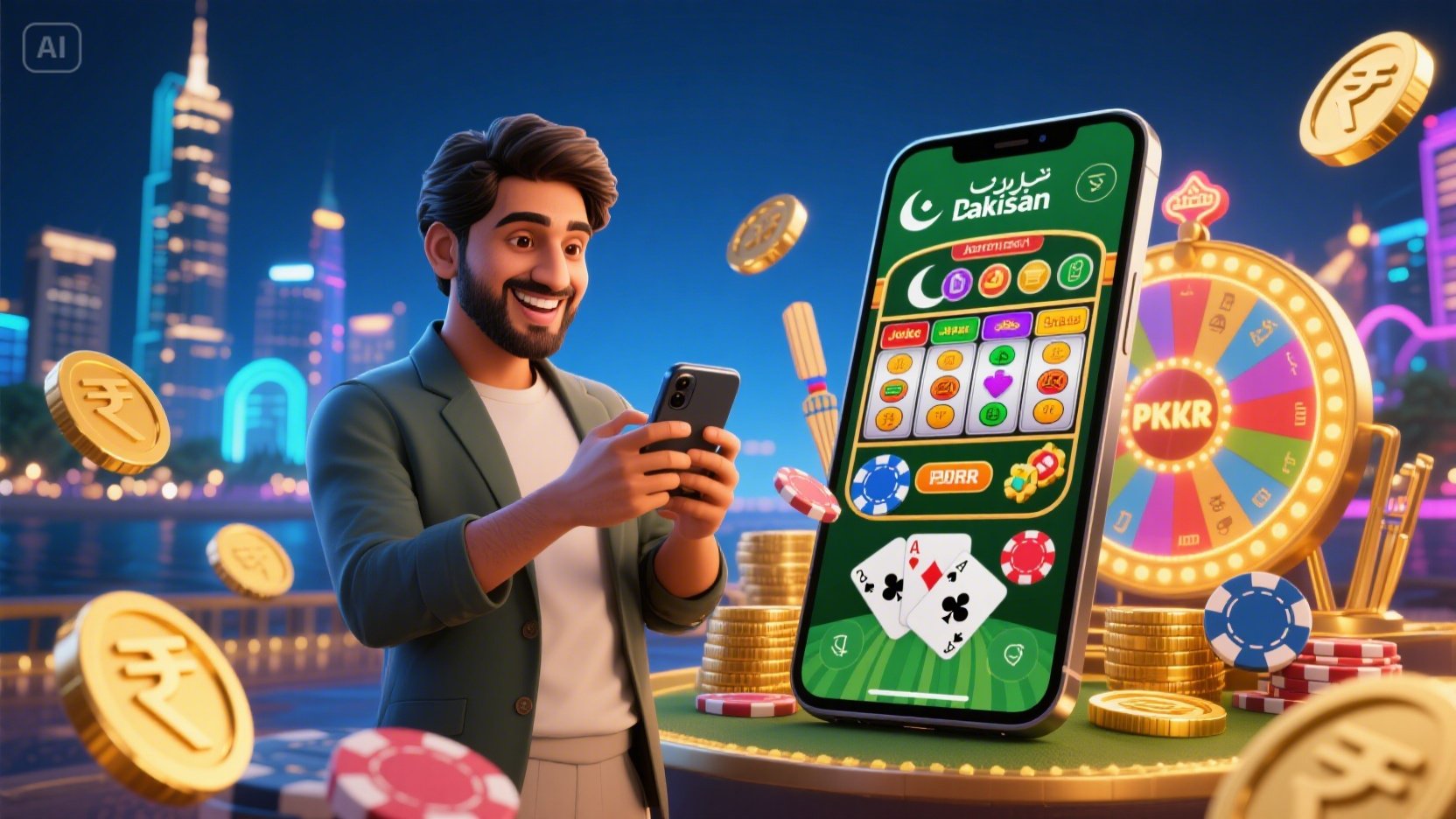 Casino Lucky Slots desktop and mobile interfaces